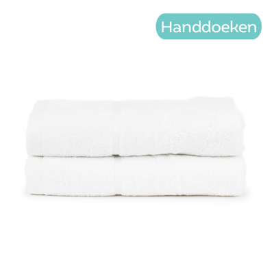 2-PACK: Handdoek Hotel - 50 x 100 cm - Wit