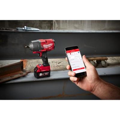 Milwaukee M18 FUEL™ ONEFHIWF12-502X ONE-KEY™ Accu slagmoersleutel 1356Nm 1/2" frictiering 18V 5.0Ah in HD-Box - 4933459727