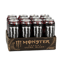 Monster Energy Ultra 12x 500ml Black - thumbnail