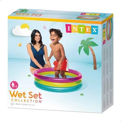 Intex regenboog zwembad (86x25cm) - thumbnail