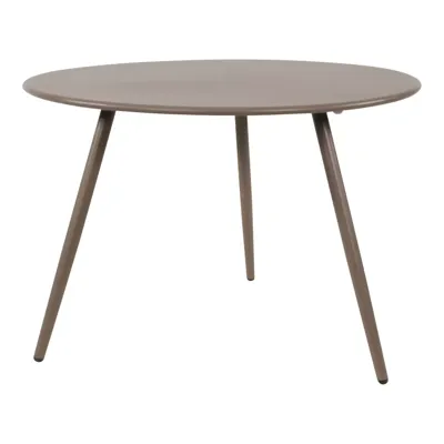 Bijzettafel Rafael metaal taupe 60 cm Bijzettafel Rafael metaal taupe 60 cm