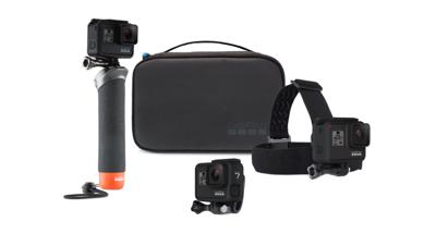 GOPRO Adventure Kit met handgreep, hoofdband, clip en tas