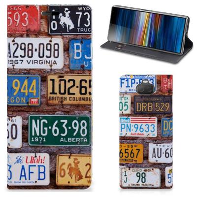 Sony Xperia 10 Stand Case Kentekenplaten