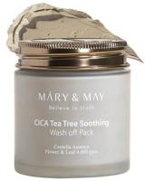 Mary & May Cica Tea Tree Soothing Wash Off Pack 125 g - thumbnail