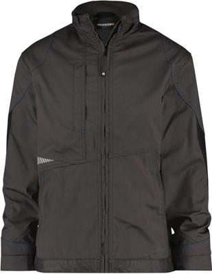 DASSY werkjas atom grijs/zwart xl