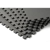 Tunturi beschermmat l 120 x 120 cm l zwart - thumbnail