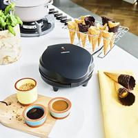 Tristar WF1170 Stroopwafel- en IJshoorntjesmaker Zwart - thumbnail