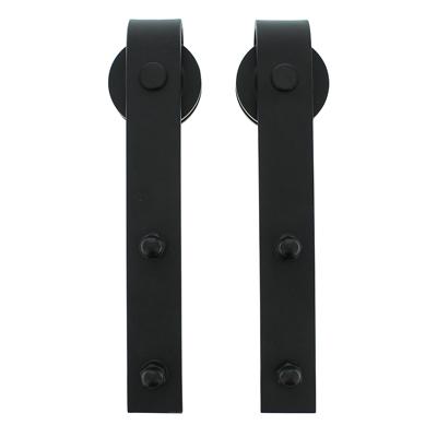 Intersteel Set van 2 rollers tbv schuifdeursysteem - mat zwart Intersteel Set van 2 rollers tbv schuifdeursysteem - mat zwart
