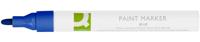 Q-CONNECT paint marker, op oliebasis, ronde punt, blauw - thumbnail