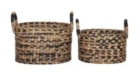 MUST Living Mand 'Basket' Ovaal, Set van 2 stuks - thumbnail