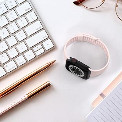 TPU Slim Fit bandje - Lichtroze - Geschikt voor Apple Watch 38mm / 40mm / 41mm / 42mm TPU Slim Fit bandje - Lichtroze - Geschikt voor Apple Watch 38mm / 40mm / 41mm / 42mm