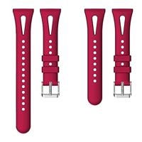 Fitbit Versa 3 & 4 / Sense 1 & 2 - Sportbandje druppel design - Large - Rood - thumbnail