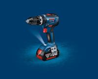 Bosch Professional GSB 18V-55 Accu klop-/schroefboormachine 18V 4.0Ah + 83-delige accessoireset in L-Case - 06019H530A - thumbnail