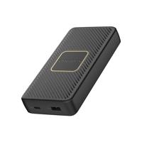 OtterBox Dual Port Fast Charge Power Bank 15000 mAh 18W + Qi Wireless Charger 10W Black - thumbnail