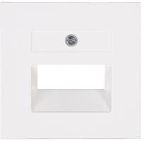 Enzo Kopp HK07 WIT afdekplaat ISDN dubbel 4622060 - thumbnail