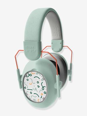 Hoofdtelefoon met ruisonderdrukking Kidynoise - KIDYWOLF groen