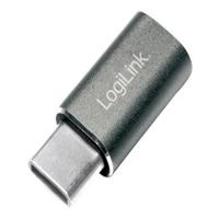 LogiLink USB 2.0 Adapter [1x USB-C stekker - 1x Micro-USB 2.0 B bus] AU0041 - thumbnail