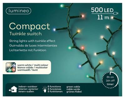 Kerstverlichting Compact 500LED colour Kerstverlichting Compact 500LED colour