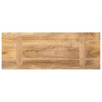 Tafelblad rechthoekig 80x40x3,8 cm massief mangohout - thumbnail