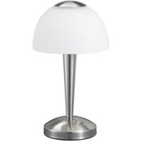LED Tafellamp 4W - Warm Wit 3000K - Mat Nikkel - Aluminium Design - thumbnail