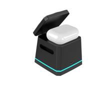 Multi-functionele draadloze lader met onderstel Energizer EWCP30722.5WX_BK_ML Zwart - thumbnail