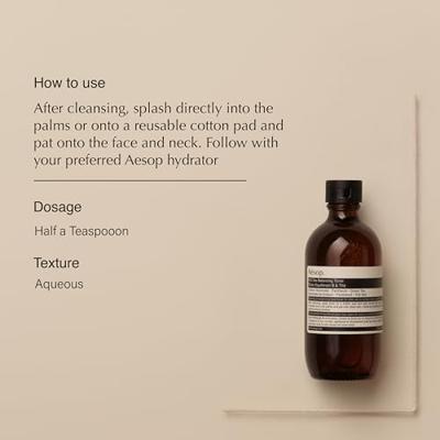 Aesop B & Tea Balancing Toner 200 ml Tonic & Lotion