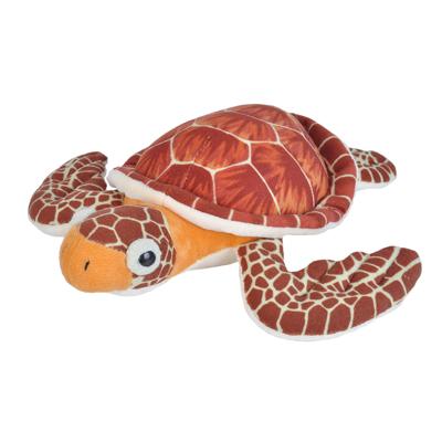 Wild Republic knuffel schildpad junior 30 cm pluche bruin Wild Republic knuffel schildpad junior 30 cm pluche bruin