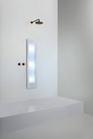 Sunshower Round Medium Plus infrarood + UV licht inbouw 140x33x10cm White M0600-M0101 - thumbnail