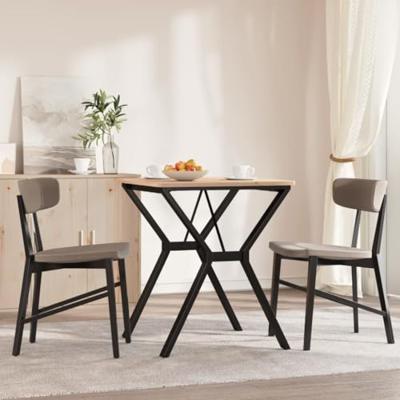 Eettafelpoten Y-frame 60x60x73 cm gietijzer