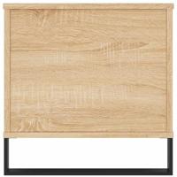 Salontafel 90x44,5x45 cm bewerkt hout sonoma eikenkleurig - thumbnail