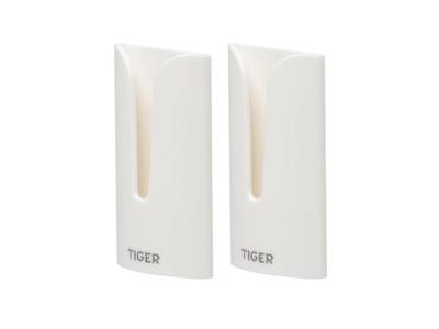 Tiger Handdoekhaak Tulip Zelfklevend 2 Stuks Wit Tiger Handdoekhaak Tulip Zelfklevend 2 Stuks Wit