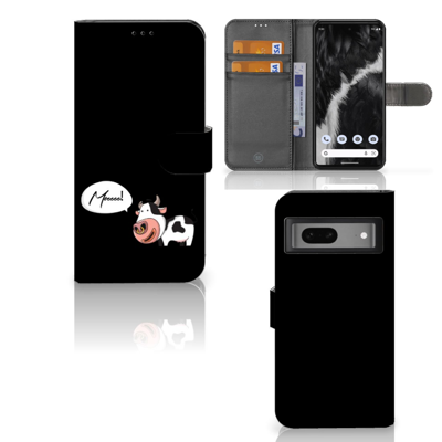 Google Pixel 7 Leuk Hoesje Cow Google Pixel 7 Leuk Hoesje Cow