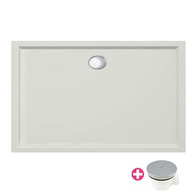 Xenz Mariana douchebak - 110x90x7 - Acryl - wit mat 6935-03