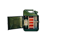Jerrycan Minibar - 10 liter - Groen - thumbnail