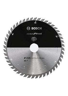 Bosch Accessories 2608837714 2608837714 Hardmetaal-cirkelzaagblad 210 x 30 mm Aantal tanden: 48 1 stuk(s) Bosch Accessories 2608837714 2608837714 Hardmetaal-cirkelzaagblad 210 x 30 mm Aantal tanden: 48 1 stuk(s)