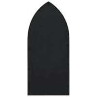 Tuinspiegel 100x45 cm ijzer zwart - thumbnail