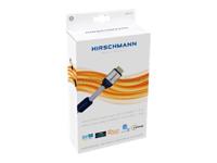 Hirschmann 695020368 High Speed Hdmi Kabel Met Ethernet Hdmi-connector Hdmi-connector 1.80 M Zilver - thumbnail