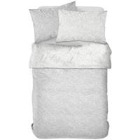 Dekbedovertrek Emilia - lichtgrijs - 240x200/220 cm - Leen Bakker - thumbnail