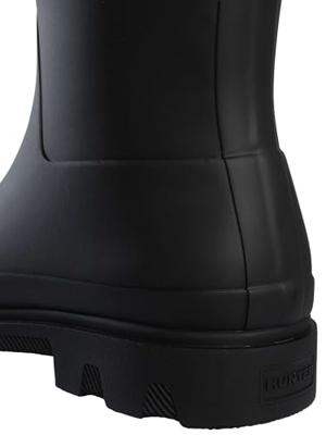 Hunter Downpour Short Regenlaars Black 41