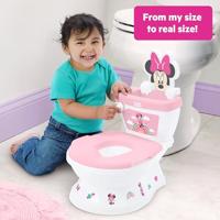 DISNEY BABY - MINNIE - Mini toilet met meegeleverde toiletbrilverkleiner, 2 in 1, MySize, Uitneembaar potje voor eenvoudige reiniging - thumbnail