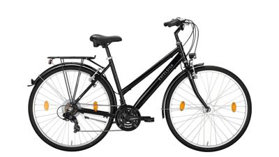 EXCELSIOR trekkingfiets "road cruiser 21 alu nd" (#1) bike excels.road cruis.21 alu nd 28/46 21sp black