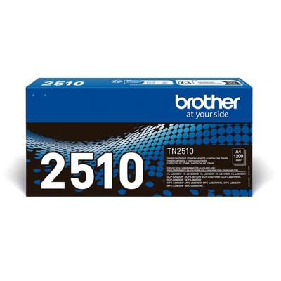 Brother toner, 1.200 pagina's, OEM TN-2510, zwart Brother toner, 1.200 pagina's, OEM TN-2510, zwart