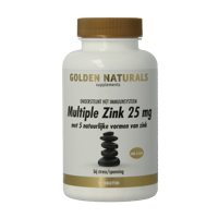 Golden Naturals Multiple zink 25mg 90 Tabletten - thumbnail
