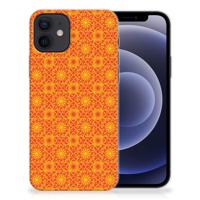iPhone 12 | 12 Pro (6.1") | TPU bumper | Batik Oranje - thumbnail