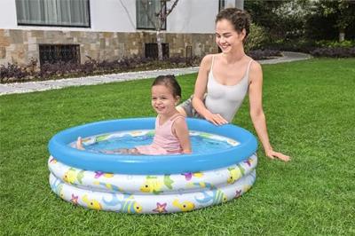 Bestway Opblaasbaar Kinderzwembad 3 Ringen Koraal 102x25 cm +2 Jaar Tuin 51008 Bestway Opblaasbaar Kinderzwembad 3 Ringen Koraal 102x25 cm +2 Jaar Tuin 51008