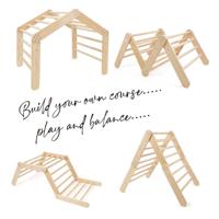 509 Crew Mulitfunctioneel houten klimhuis - thumbnail