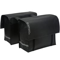 dubbele fietstas bisonyl Dull zw - thumbnail