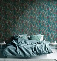 Architects Paper Floral Impression - Blauw - Bloemrijk - 377515 - thumbnail