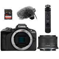 Canon EOS R50 camera + lens RF-S 18-45 - thumbnail