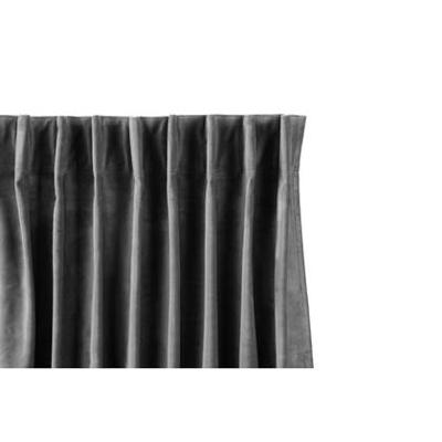 Lifa Living - Fluwelen Gordijnen - 150 x 250 cm - Grijs - Verduisterend